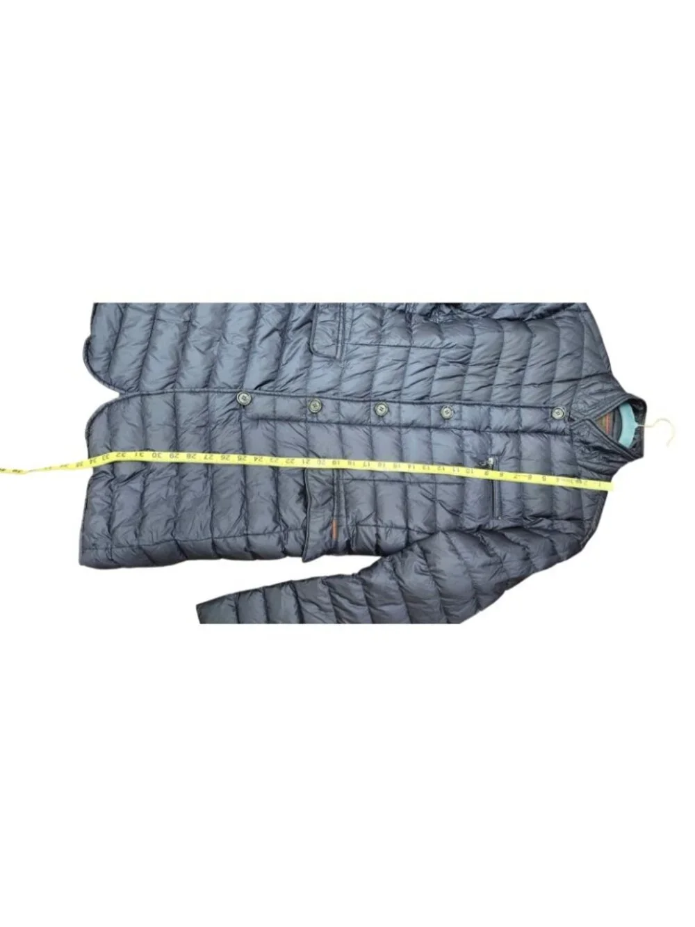 Jan Mayen Arctic Garment Men's Down Quilted Coat Jacket Navy Blue Size 50 Italy